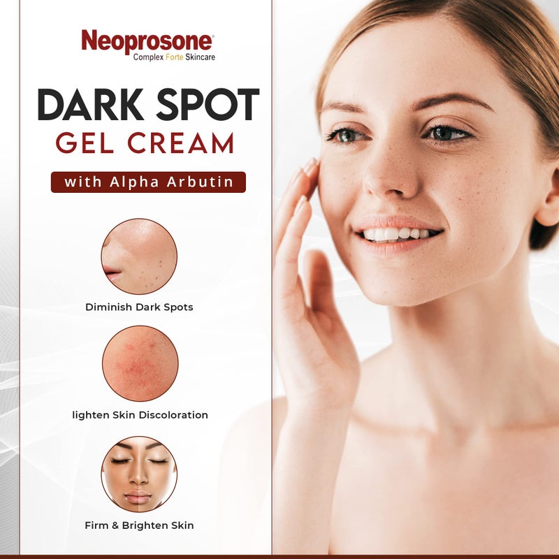 Neoprosone, Dark Spot Remover for Face - 1 Fl oz / 30 ml - Brightening Cream, Reduce Blemishes, Sun Spots, Brown Spots on: Face, Knees, Elbows, Hands, Private Areas - Image 2